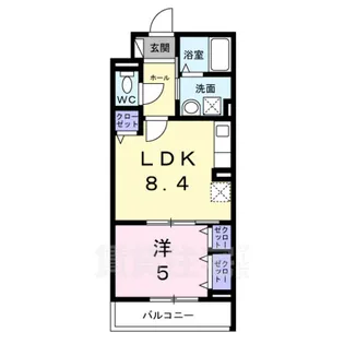 神崎町アパート【2階】の間取り