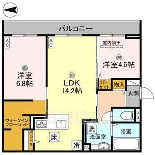 そらみつ大和八木【1階】の間取り