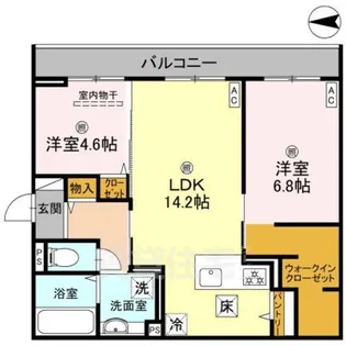 そらみつ大和八木【1階】の間取り