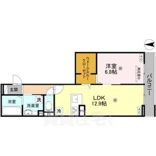 そらみつ大和八木【2階】の間取り