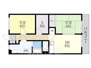 リイツマンション【3階】の間取り