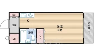 メゾンドトレイユ【1階】の間取り