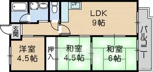STAC立花【1階】の間取り