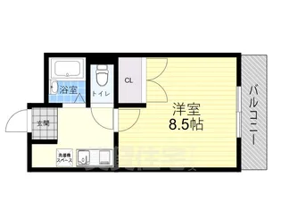 カサ・カルロサII【2階】の間取り