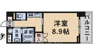 ベルファース尼崎【3階】の間取り