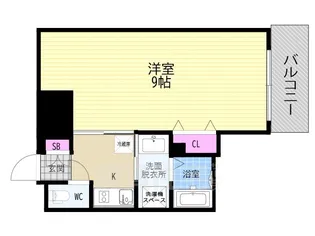 ファーストフィオーレ京都コーヴォ【1階】の間取り