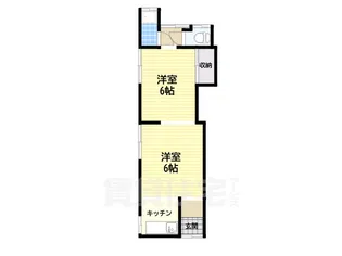 土庫高田アパート【1階】の間取り