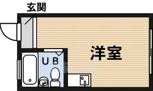 タイキマンション【206号室】の間取り