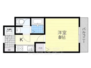 大和田ハイツ【2階】の間取り