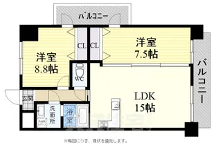 Alba Grande千種【4階】の間取り