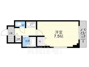 メルベーユ西宮【4階】の間取り