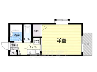 ワールドハイツ【2階】の間取り