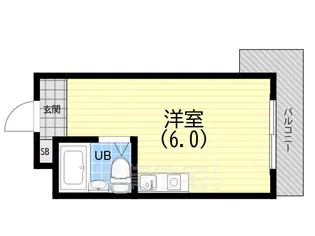 モンシャンブル本山【2階】の間取り