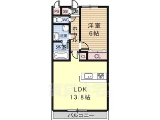 セレーナ【1階】の間取り