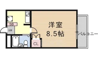 米市ビル【2階】の間取り
