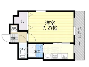 ラ・フォンテ十三【2階】の間取り