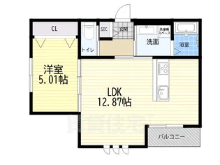 La Maison・凛【1階】の間取り