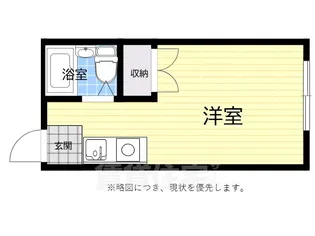 ベルハイム【1階】の間取り