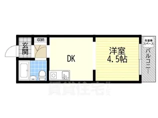 プリマベーラ藤井寺【1507号室】の間取り