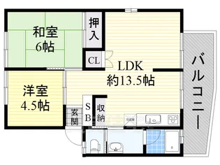 Peterhoda南春日丘【2階】の間取り