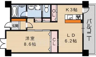 アーバネックス尼崎東難波【7階】の間取り