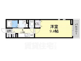 クレールコート【2階】の間取り