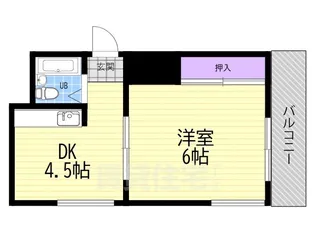 ハイツルエスト【2階】の間取り