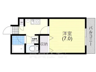 北野マンション【4階】の間取り
