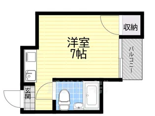 プラザ杉山【3階】の間取り