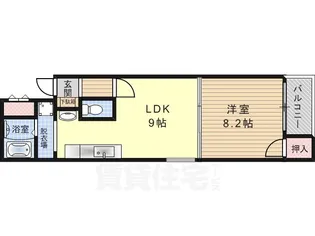 やまびこハイツ【3階】の間取り