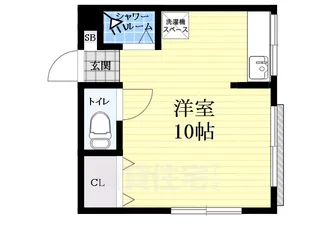 岡崎マンション【2階】の間取り