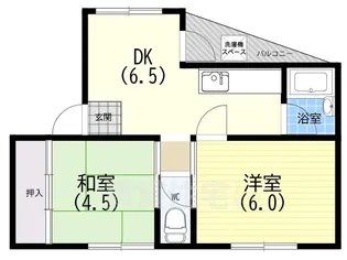 Ace Suma【1号室】の間取り