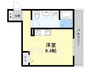 ノイヴェル出屋敷【3階】の間取り