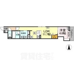 Urbana【1階】の間取り