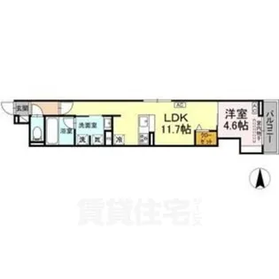 Urbana【3階】の間取り