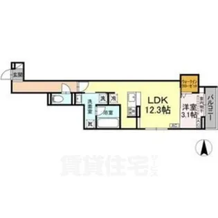 Urbana【3階】の間取り