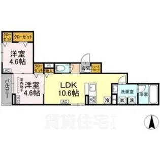 Urbana【3階】の間取り