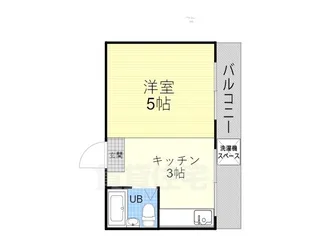 小堀マンション南大入旧館【4階】の間取り