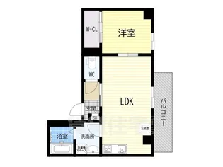 サンシエ神戸元町【2階】の間取り