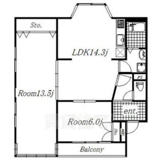 第2栄和ビル【2階】の間取り