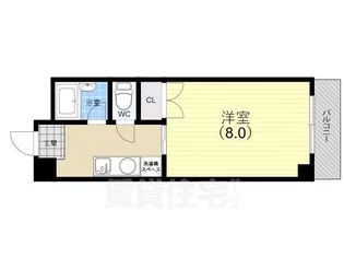 ときわ妙法寺レクラン【1階】の間取り