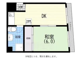 南町マリンハウス【2階】の間取り