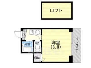 メゾンドピュア【3階】の間取り