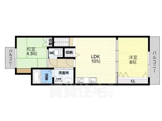 グリーンコート2番館【2階】の間取り