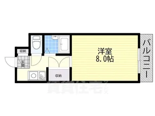 リトルパレス【1階】の間取り