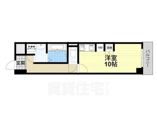 サンプラザ神楽【7階】の間取り