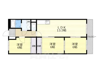 パストラール西大寺【2階】の間取り