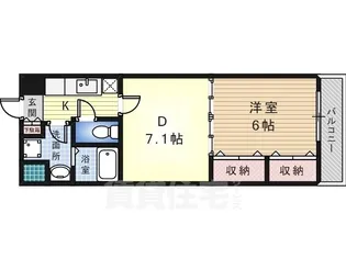 エスポワール深井【2階】の間取り