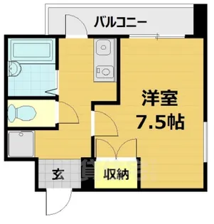 りさ・すみぞめ【3階】の間取り