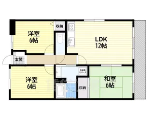 プチサンク【4階】の間取り
